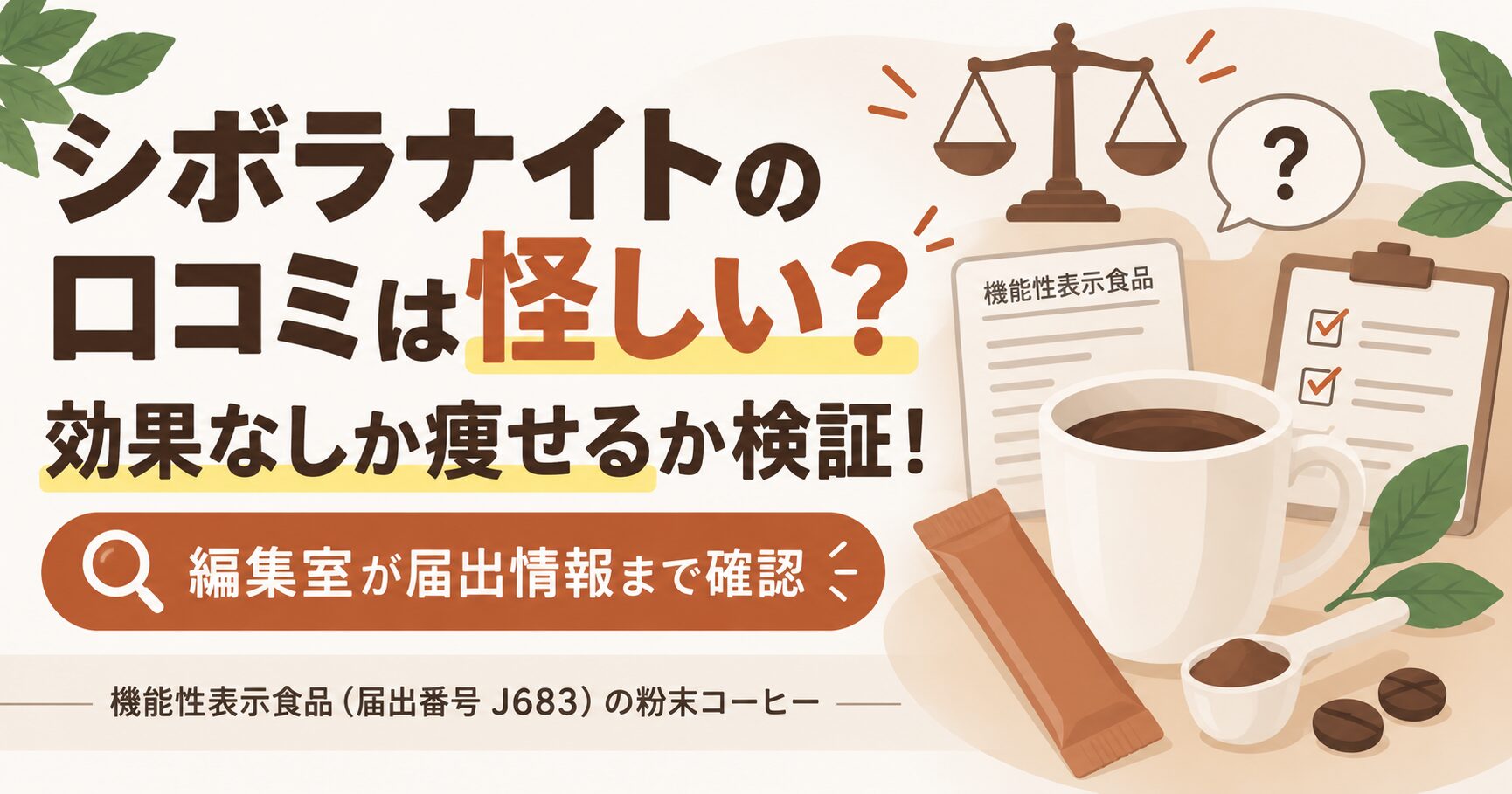 シボラナイトの評判を検証する記事のアイキャッチ図